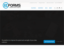 Tablet Screenshot of ezforms.com